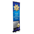 Small Retractable Stand w/ Banner